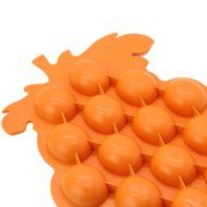 CY-buity 4-Cup Shape Rubber Shooters Ice Cube Shot Glass Freeze Mold Maker Tray Party N15