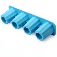 CY-buity 4-Cup Shape Rubber Shooters Ice Cube Shot Glass Freeze Mold Maker Tray Party N18
