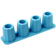 CY-buity 4-Cup Shape Rubber Shooters Ice Cube Shot Glass Freeze Mold Maker Tray Party N19