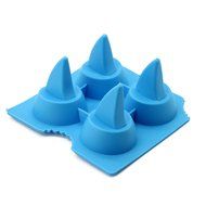 CY-buity 4-Cup Shape Rubber Shooters Ice Cube Shot Glass Freeze Mold Maker Tray Party N21