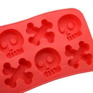 CY-buity 4-Cup Shape Rubber Shooters Ice Cube Shot Glass Freeze Mold Maker Tray Party N25