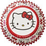 Wilton 415-7620 Hello Kitty Standard Baking Cups (50 Pack), Multicolor N2