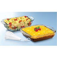 Anchor Hocking 8 Piece Bakeware Set Bonus Kitchen Gadgets