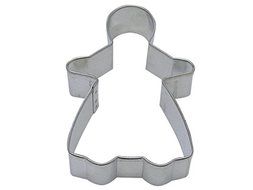 R&amp;M Gingerbread Girl 3&quot; Cookie Cutter in Durable, Economical, Tinplated Steel