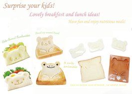 Love of Cooking Animal Sandwich Cutter Bread Cutter N2