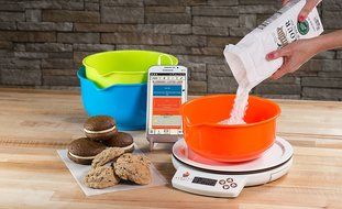Perfect Bake 1.0 Smart Scale and Recipe App Kitchen Tool, White (Discontinued by Manufacturer) N2