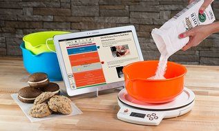 Perfect Bake 1.0 Smart Scale and Recipe App Kitchen Tool, White (Discontinued by Manufacturer) N3