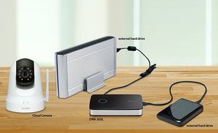 D-Link Camera Video Recorder mydlink-Enabled (DNR-202L) N8