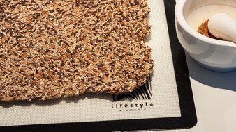 Lifestyle Elements Silicone Baking Mat Set (2) Half Sheets - Professional Grade (1mm thick) Non Stick Cookie Sheet... N5