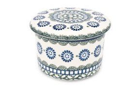 Polish Pottery Maia French Butter Dish
