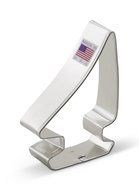 Ann Clark Sailboat Cookie Cutter - 3.75 Inches - Tin Plated Steel