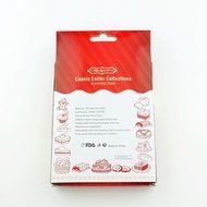 ULee Christmas Cookie Cutters Set - 3 Sizes of Gingerbread Man Shapes N6