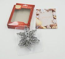 ULee Christmas Cookie Cutters Set - 3 Sizes of Gingerbread Man Shapes N17