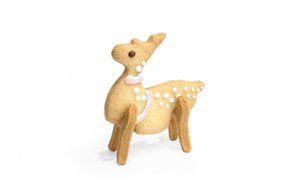 ULee Christmas Cookie Cutters Set - 3 Sizes of Gingerbread Man Shapes N24