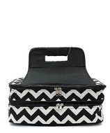 Chevron Casserole Dish Carrier for Holiday Party Entertaining Pink N2