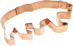 Old River Road Camel Shape Cookie Cutter, Copper N3