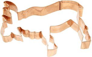 Old River Road Camel Shape Cookie Cutter, Copper N10