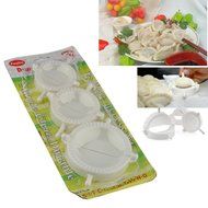 Ravioli dough press dumpling maker Pastry Pie Dumpling Maker Empanada Mold Mould Tool 3 Size Easy Dumpling Mould... N2