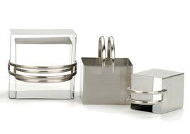 RSVP Square Biscuit Cutters &ndash; Plain Edge (set of 4)