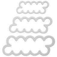 Zicome Decorating Cake Rose Cutter Flower Maker, Set of 3, Assorted Sizes