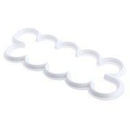 Zicome Decorating Cake Rose Cutter Flower Maker, Set of 3, Assorted Sizes N3