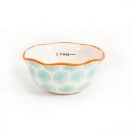 The Pioneer Woman Flea Market 5-Piece Prep Set, 4-Piece Measuring Bowls with 4-cup Measuring Cup N3