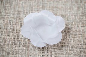 Wedding Chocolates Wrapper - Upscale Wedding Supplies - Luxury White Wedding Accessories Handmade Fabric Truffle... N4