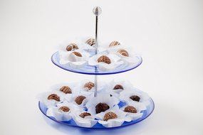 Wedding Chocolates Wrapper - Upscale Wedding Supplies - Luxury White Wedding Accessories Handmade Fabric Truffle... N7