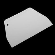 Wonderful-Buying 1 Piece Kitchen Plastic Pizza Dough Pastry Cake Scraper Icing Trapezoid Cutter Tool N3