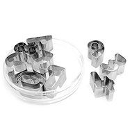 EdiMoM Brand; Mini Cookie Chocolate Cutters Set Geometry Shapes (12 Pieces) N8