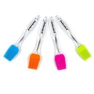 Silicone Brush - DefenderX 7.5 Inch (Set of 4 Color), Dishwasher Safe, Soft and Flexible - Won&#039;t Chip Crack Dent... N2