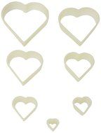 Fat Daddio&#039;s 7-Piece Heart Nylon Cutter Set