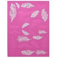 Feathers 3-D Silicone Lace Mat by Claire Bowman N2