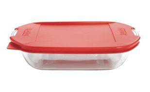 Anchor Hocking 3-Quart Rectangular Baking Dish with Embrace Lids, Set of 3