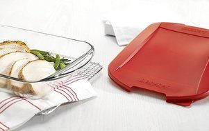 Anchor Hocking 3-Quart Rectangular Baking Dish with Embrace Lids, Set of 3 N4