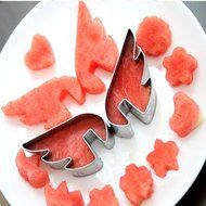 Adorable[Angel Wings]Non-Toxic Fruit Slicers/Cookie Cutters/Sculpting Tools/2Pcs N2