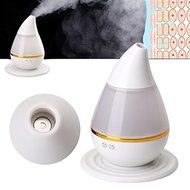 SIEGES LED Colorful Gradient Droplets mini USB Ultrasonic Fragrant Diffuser Air Sweet Humidifier Fresher Purifier... N3