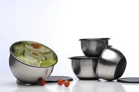 Berghoff 8-Piece Stainless Steel Mixing Bowl Set N4