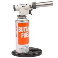 Iwatani CB-TC-PRO2 - Professional Butane Cooking Torch, Piezo electric ignition (With Stabilizing Plate)