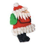 Santa Claus Cookie and Fondant Cutter - Ann Clark - 5.3 Inches - US Tin Plated Steel N2