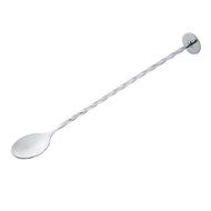 Vking Stainless Steel Mixing Spoon Bar Cocktail Spoon Twisted Mixing Spoon Swizzle Stick Whisk Mixing Tool Barware