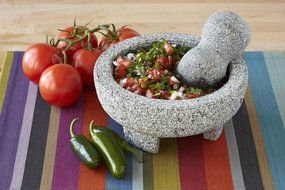 IMUSA USA Granite Molcajete Spice Grinder, 6-Inch, Gray N3