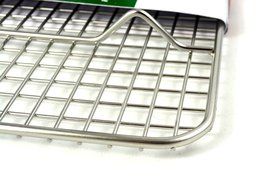 Live-Nimble Premium 100% Stainless Steel Cooling Rack Also Cooks, Roasts, Grills to 575&deg;F. Heavy Duty Wire Grid... N2