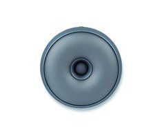 Lexon HOOP portable, rechargeable Bluetooth speaker in a Metallic Gunmetal Finish