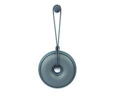 Lexon HOOP portable, rechargeable Bluetooth speaker in a Metallic Gunmetal Finish N2