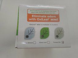 Great Stocking Stuffer! OxiLeaf Mini Nature&#039;s Plug-in Air Purifier! N3