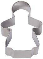 Fox Run 3-Inch Girl Cookie Cutter