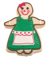 Fox Run 3-Inch Girl Cookie Cutter N3