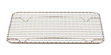 Browne (PG810) 8&quot; x 10&quot; Rectangular Nickel-Plated Footed Pan Grate N2