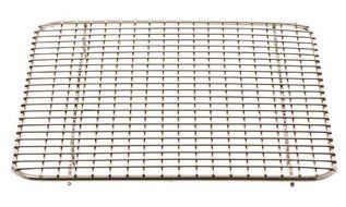 Browne (PG810) 8&quot; x 10&quot; Rectangular Nickel-Plated Footed Pan Grate N5